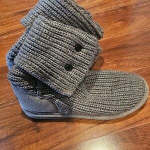 BearPaw Gray Ankle Boots